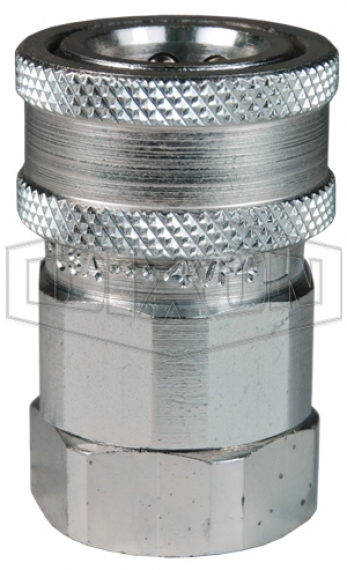 V-Series Valved Female Coupler