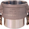 coupler for welding butt to pipe and socket to tube